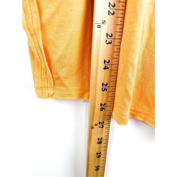 NWT Free People Moon Dancer Tank Top In Carrot Ginger Relaxed Fit V-Neck Size M - Picture 7 of 10
